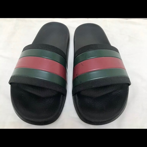 pre owned gucci slides